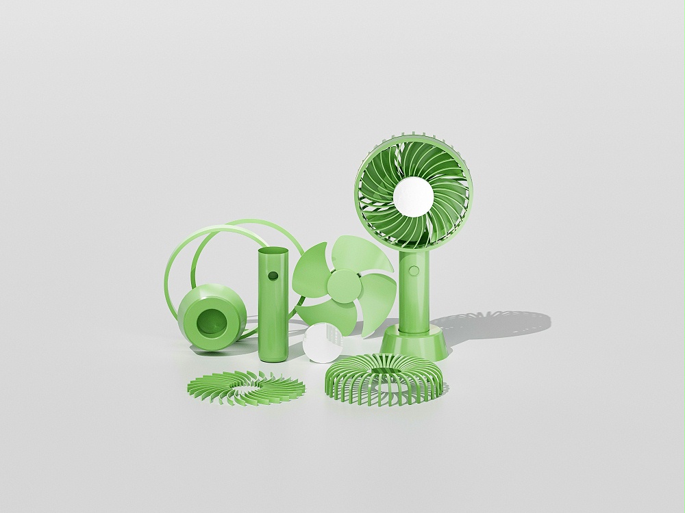 手持制冷風扇外殼注塑