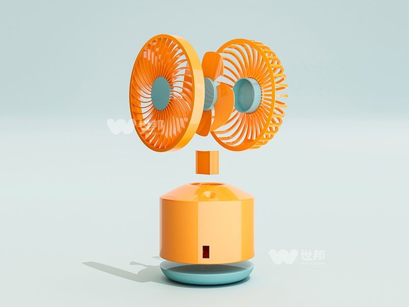 迷你風扇塑膠外殼注塑